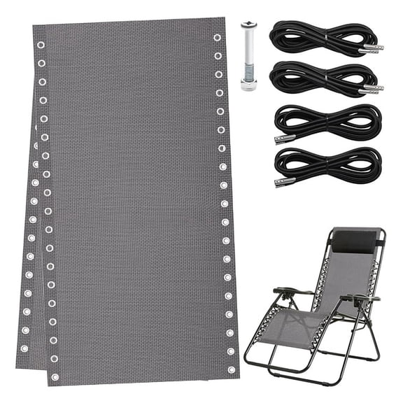 1 * Replacement Fabric 4 * Tie rope 1 * screw-Gray & White