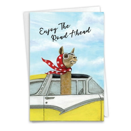 1 Retirement Card with Envelope - Driving Divas C9276ARTG