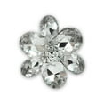 thumbnail image 1 of 1" Rhinestone Flower Bud Button, 1 of 3