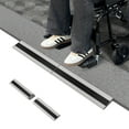 thumbnail image 1 of 1" Rise Modular Threshold Ramp for Doorways, Stable Wheelchair Ramp for Home Steps, Aluminum Door Ramp and Curb Ramp for Scooters, Power Chairs, Cars, 1100LBS Load Capacity, 1 of 7