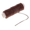 thumbnail image 1 of 1 Roll 0.8mm 25 Meters Thread for Leather Sewing Leather Crafts Hand Stitching and Jewelry Crafts - Deep Brown, 1 of 9