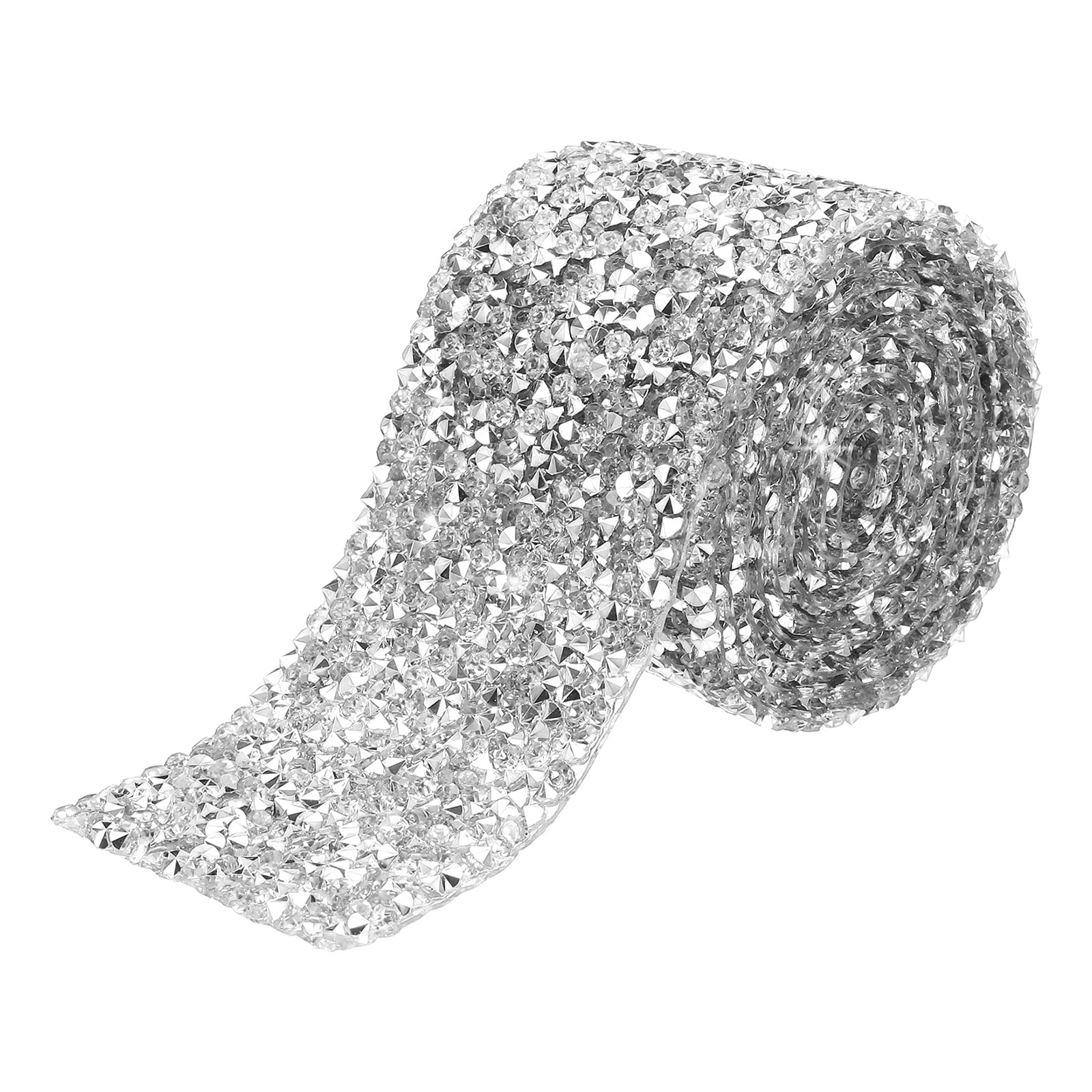 1 Roll 1 Yard Self Adhesive Crystal Rhinestone Diamond Ribbon for Arts ...