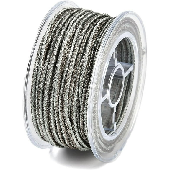 1 Roll 10 Yards 1.5mm Round Nylon Threads Bead Thread Stringing Materials for DIY Bracelets Necklace Beading Jewelry Making and Crafts 1roll