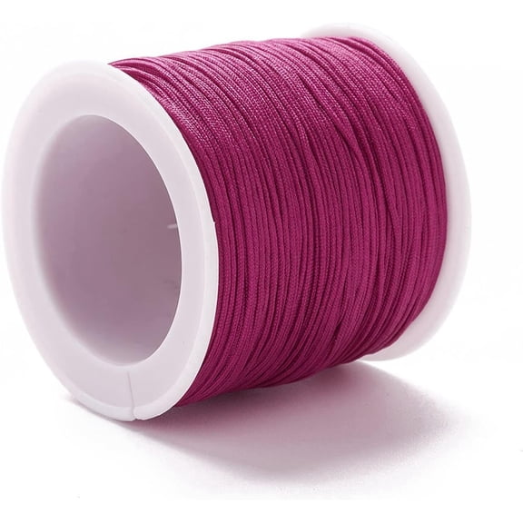 1 Roll 100yards 0.8mm Nylon Thread Bead Thread Stringing Materials for DIY Bracelets Necklace Beading Jewelry Making and Crafts 1roll