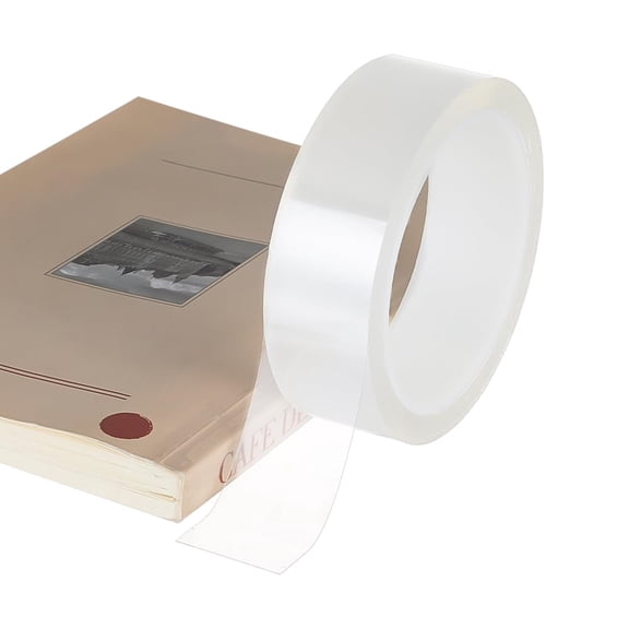 1 Roll 10m Clear Strong Adhesive Book Repair Tape Archival Tape 1.18" Wide Bookbinding Supplies for Library Old Books Torn Pages Binding Repair and Protection