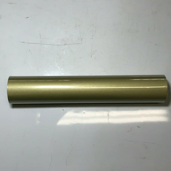1 Roll 12" x 5Feet 12Feet Gold HTV Iron On Heat Transfer Vinyl for T Shirt Bags Hats Shoes Cricut