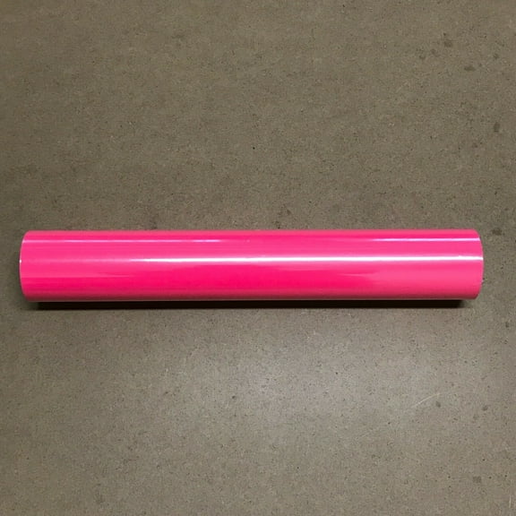 1 Roll 12" x 5Feet 12Feet Pink HTV Iron On Heat Transfer Vinyl for T Shirt Bags Hats Shoes Cricut