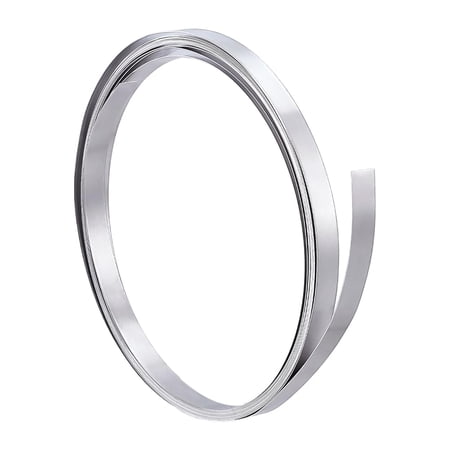 1 Roll 16.4 Feet luminum Strip 0.39inch Pure Aluminum Flashing Roll Metal Strip Multipurpose Metal Foil for DIY Craft Jewelry Making 0.4mm Thick