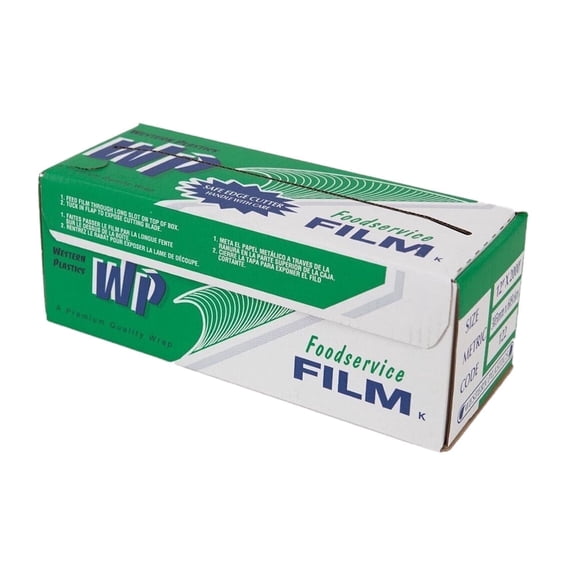 Economical Food Wrap for Professionals - 18" x 1000'Clear Film 1 Roll/Case