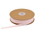 thumbnail image 1 of 1 Roll of 1CM Width Non-elastic Clothes Headwear Necklace Accessories Ribbon Gift Wrapping Flocking Ribbons DIY Decorative Strap Ribbon Band for Home Shop (Light Pink), 1 of 7