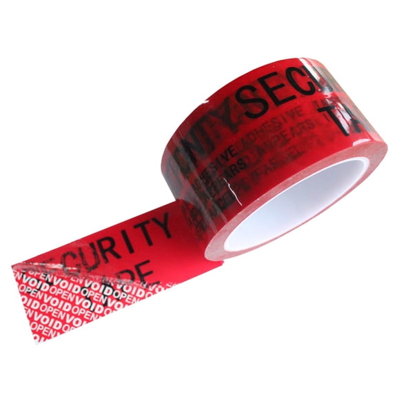1 Roll 2 x 55 Yards 100% Total Transfer Tamper Evident Security Box Tape | Instant Void Message, Ultra-thick Void Film, Universal Surface, for Warranty & Evidence,