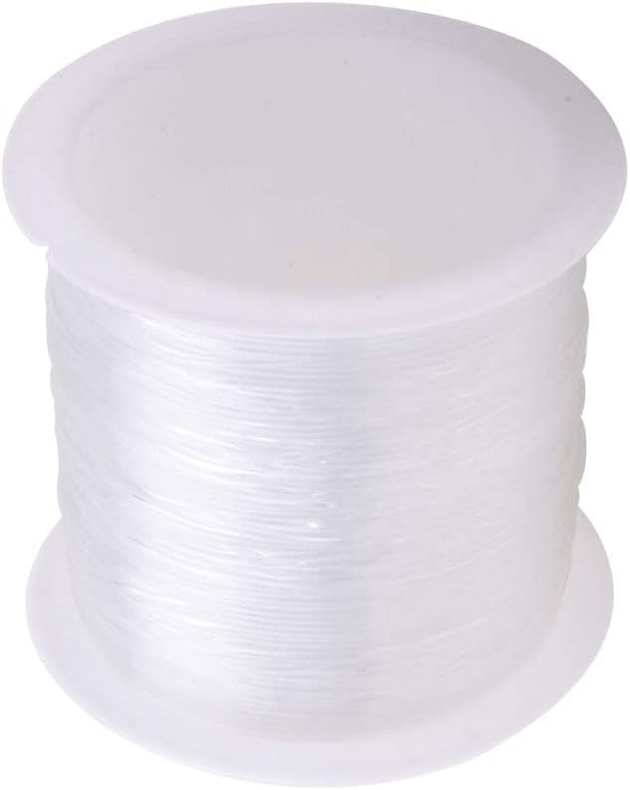 6mm Invisible Thread 1 Roll 20 Yards Clear Nylon Thread Fishing Line 0.6mm Invisible String ...