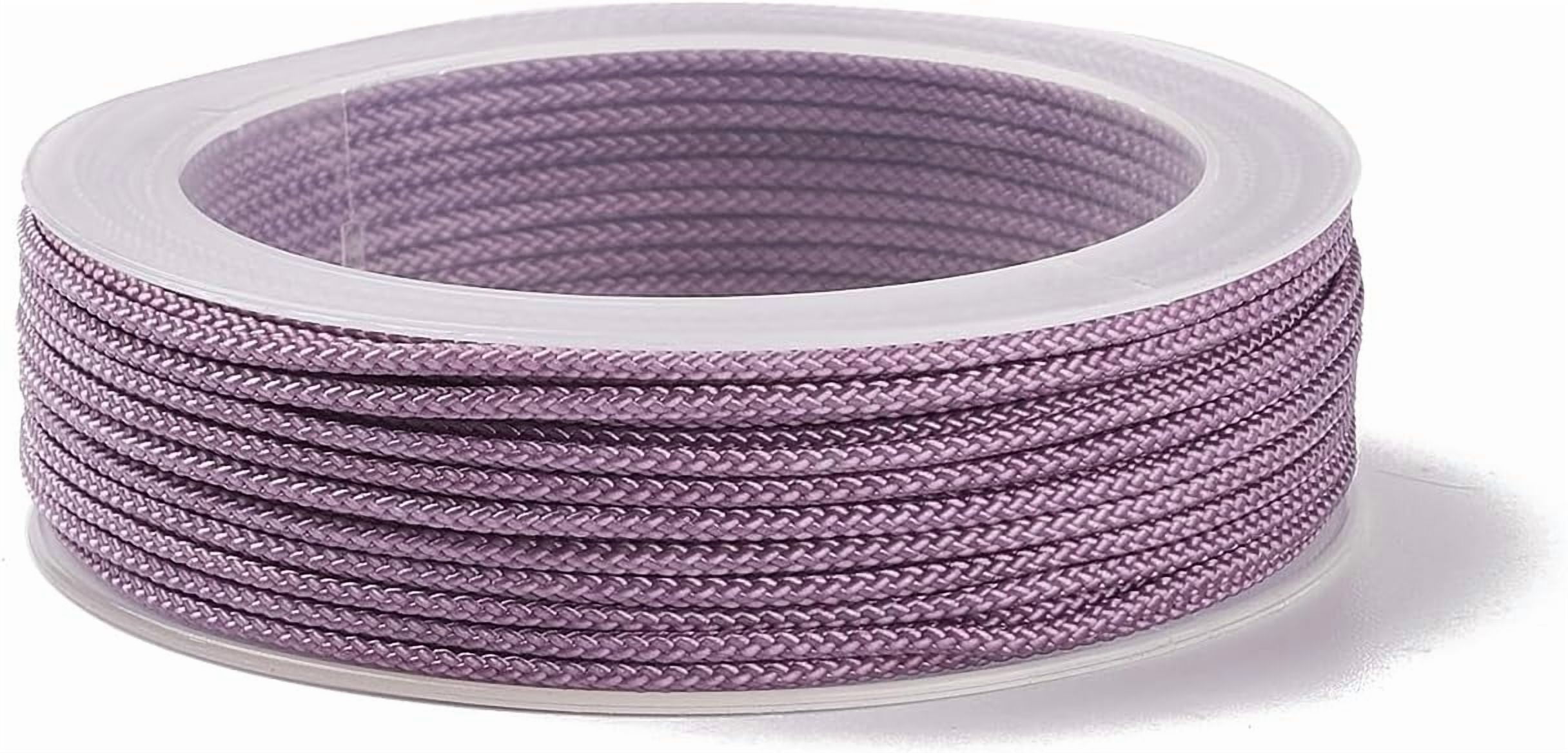 1 Roll 21.87 Yards(20m) 1mm Nylon Threads Bead Thread Knotting Cord ...