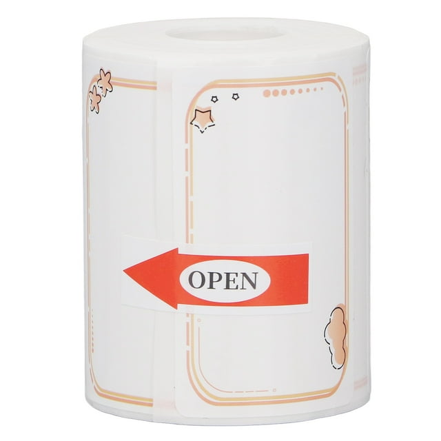 1 Roll 220 Sheet Thermal Label Printer Paper 50x30mm Waterproof Oil