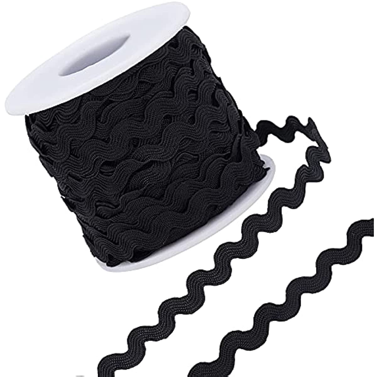 1 Roll 27yd RIC Rac Trim Ribbon Wave Sewing Bending Fringe Trim for ...