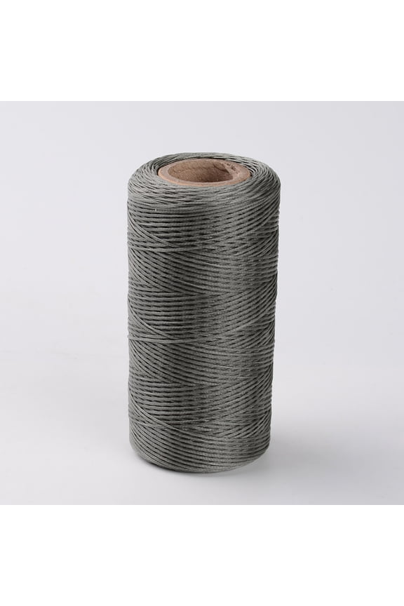 1 Roll 280 Yards Flat Waxed Polyester Cord 1mm Leather Sewing Thread Rattail Beading String Jewelry Making Kumihimo Shamballa Friendship