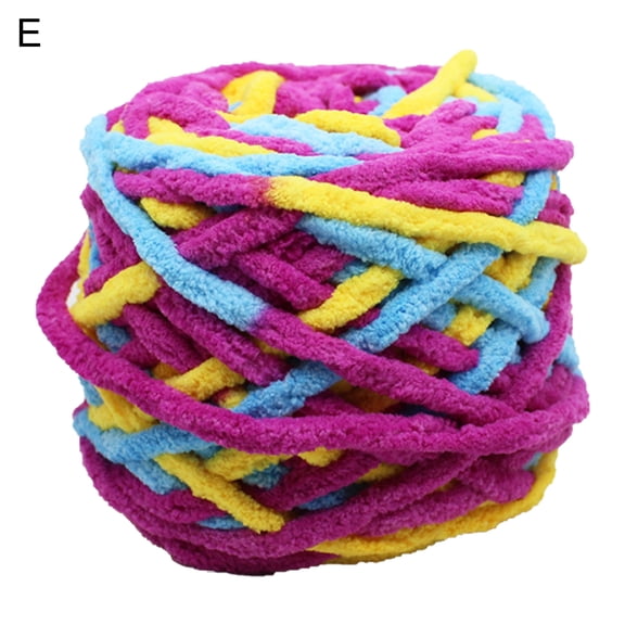 1 Roll 32M Yarn Wide Usage Reliable Polyester Comfortable Touch Universal Knitting Wool for Home