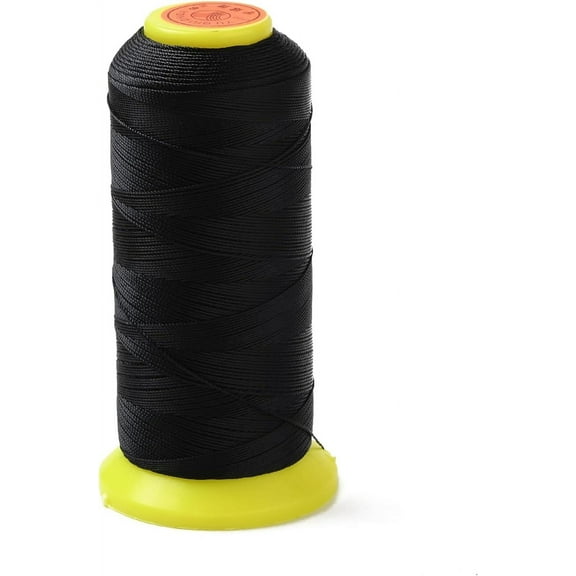 1 Roll 500m 0.6mm Nylon Sewing Thread Hand Quilting Thread All Purpose Sewing Thread Home Sewing Supplies for Sewing Machine and Hand Sewing