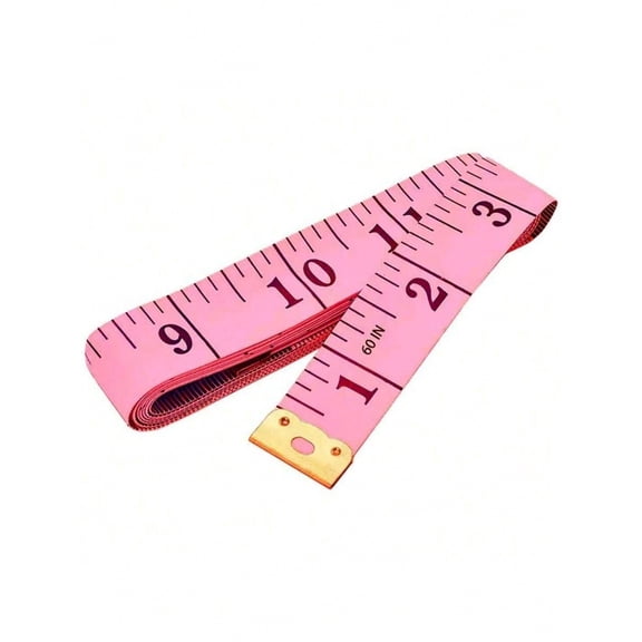 1 Roll 60 Inch Plastic Measuring Tape Modern Household Ruler