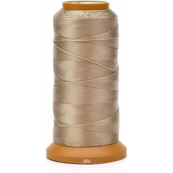 1 Roll 601.48 Yards(550m) 0.5mm Polyester Threads Bead Thread Polyester Threads Stringing Materials for DIY Bracelets Necklace Beading Jewelry Making and Crafts