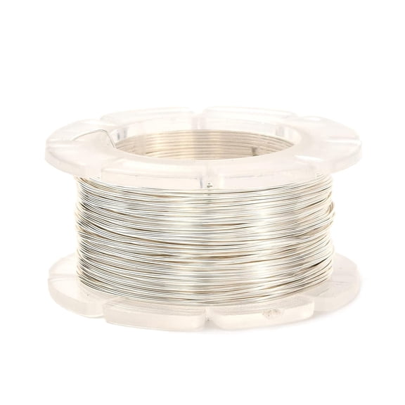 1 Roll 65.61 Feet(20m) 0.4mm Round Copper Craft Wire Long-Lasting Plated Stringing Materials for DIY Bracelets Necklace Beading Jewelry Making and Crafts Old Lace 26 Gauge