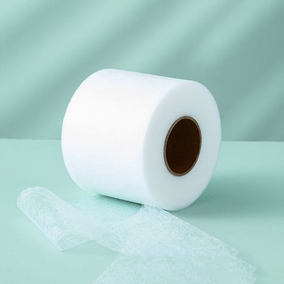 1 Roll 80 Yards Double-sided Non-woven Interlining Adhesive Fabric Cloth Tape Interlining Web Sewing Fabric Handmade DIY