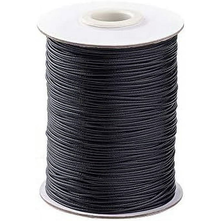 1 Roll 88 Yards Korean Waxed Polyester Cord 1mm Macrame Craft DIY