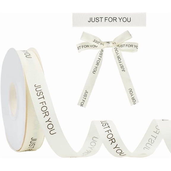 1 Roll Birthday Theme Polyester Grosgrain Printed Ribbon for Gift Wrapping Word 3/4 inch(20mm) 35.00 Yards(32m)/Roll for DIY