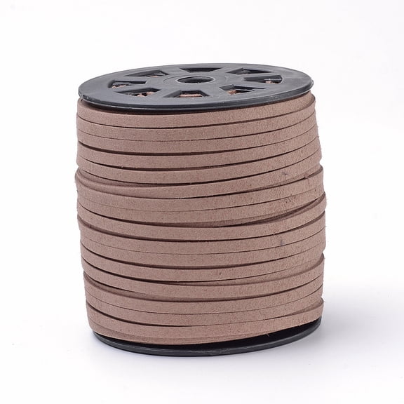 1 Roll Camel Suede Cords Suede Lace for Jewelry Making 100yard/roll
