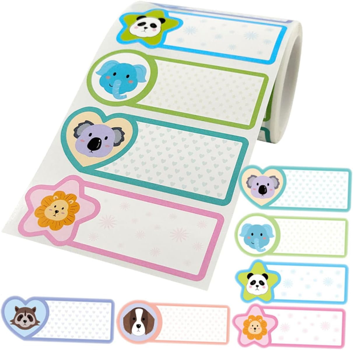 1 Roll Children's Name Stickers Label Sticker Gift Label Sticker Labels