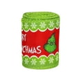 thumbnail image 1 of 1 Roll Christmas Cartoon Ribbon Ornament, Bow Wreath Cute Pattern Ribbon For Gift Wrapping Party Supplies Decoration DIY Crafts, 1 of 4