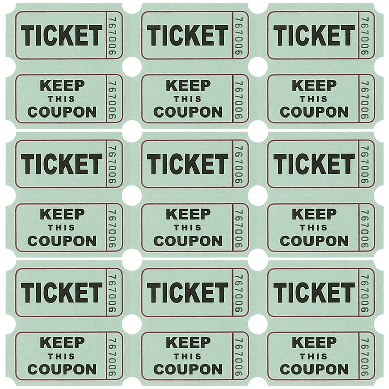1-roll-colorful-raffle-tickets-paper-tickets-for-events-carnivals-door-prizes-walmart-com