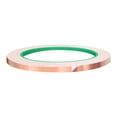 thumbnail image 1 of 1 Roll Copper Foil Tape, Conductive Copper Foil Tape Conductive Soldering Tape for Electrical Repairing, DIY Crafts, Garden, Guitar Interference Shield, Duct Wrapped 5mmx20m, 1 of 9