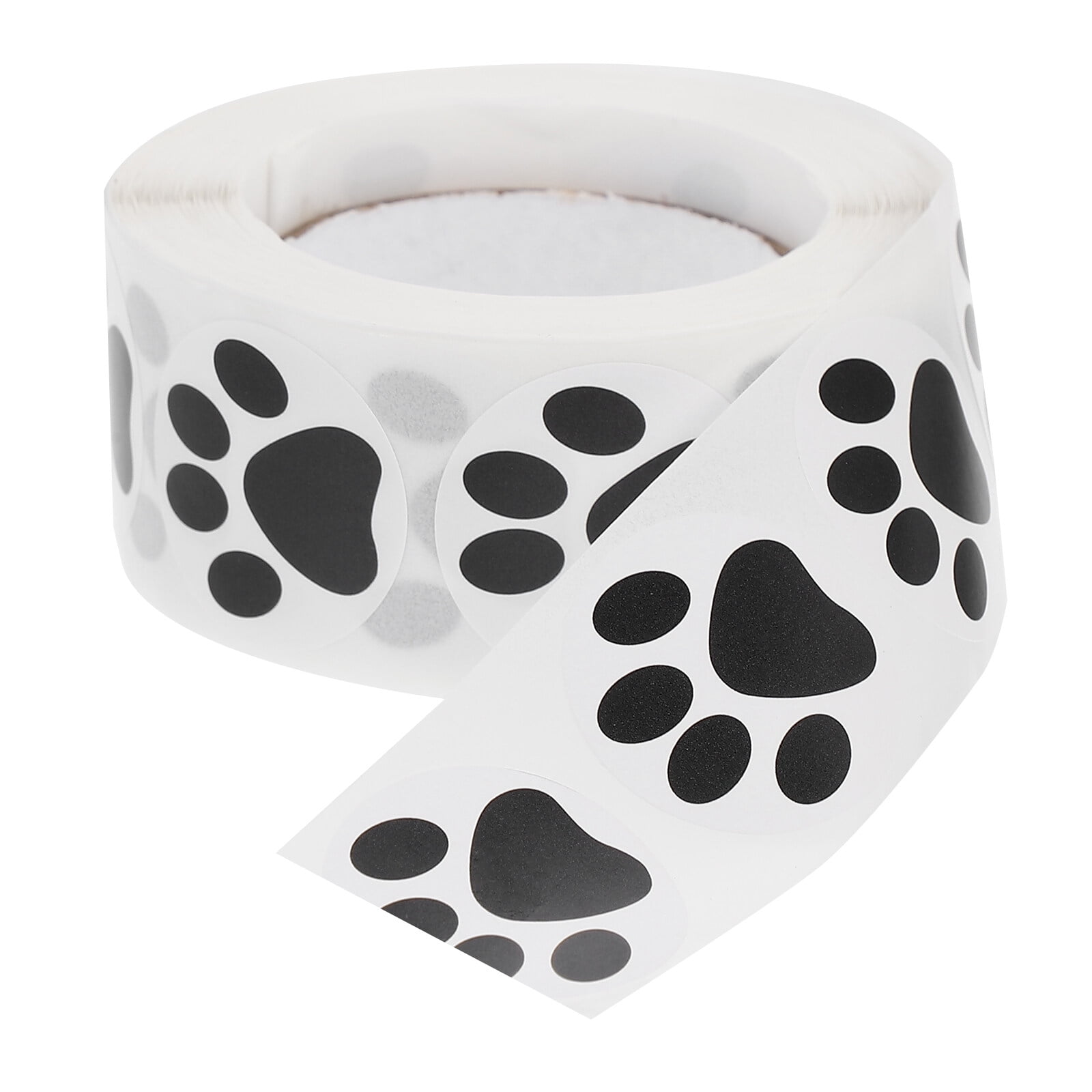 1 Roll Dog Paws Wall Decals Dog Pawprint Sticker Animal Footprint Wall