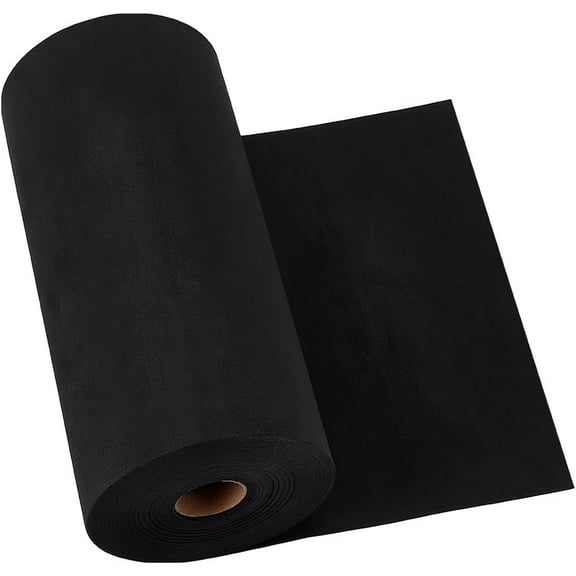 1 Roll EVA Foam Roll 3mm Thick EVA Foam Sheet for DIY Crafts Cosplay Modeling Costume Black Foam Sheets 3D Embroidery Craft Foam for DIY Arts Crafts DIY Projects 11.81Inch x 5.47Yard