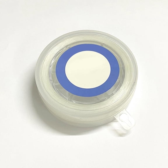 1 Roll Elastic String Elastic Beading Thread for Stretch Bracelet Making Clear 0.8mm 54.68 yards(50m)/roll
