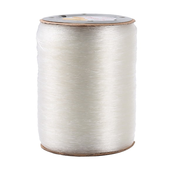 1 Roll Elastic Thread Clear 0.8mm 1093.61 yards(1000m)/roll