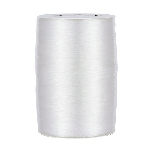 1 Roll Elastic Thread Jewelry Beading Cords For Stretch Bracelet Making Clear 0.5mm about 1093.61 yards(1000m)/roll