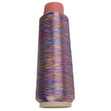 1 Roll Embroidery Thread with Metallic Luster DIY Polyester Wide ...