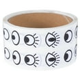 thumbnail image 1 of 1 Roll Eye Stickers Eye Labels Stickers Kids Self-Adhesive Googly Eyes Crafts DIY Decoration Cartoon Eyeball Stickers Roll (500 pairs/roll), 1 of 7