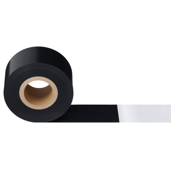 1 Roll Fiber & Resin Washable Label Carbon Ribbon Heat Transfer Printer Ribbon Silver 30mm 300m/roll