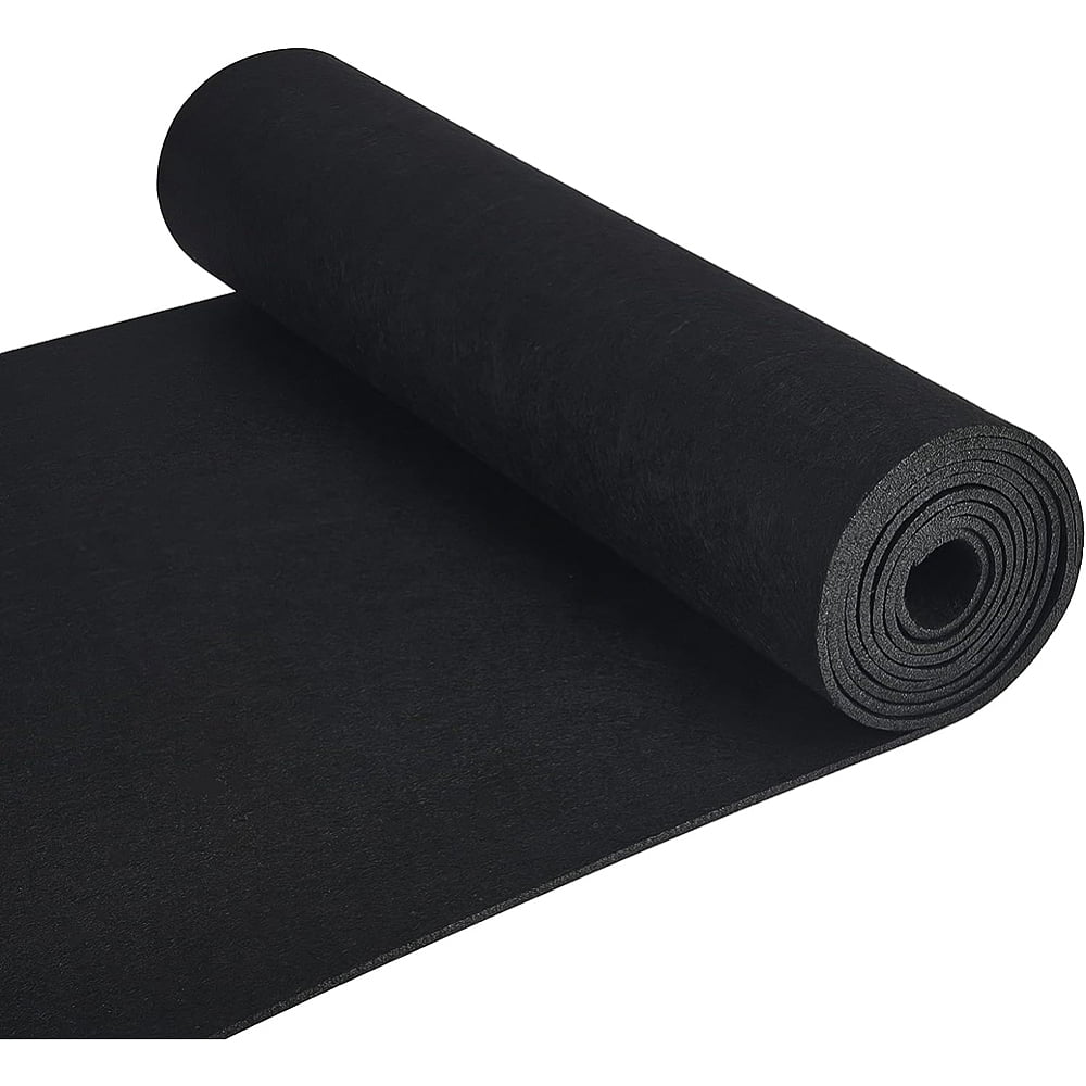 1 Roll Fibre Felt Mat Black 40x0.3cm about 2m/roll