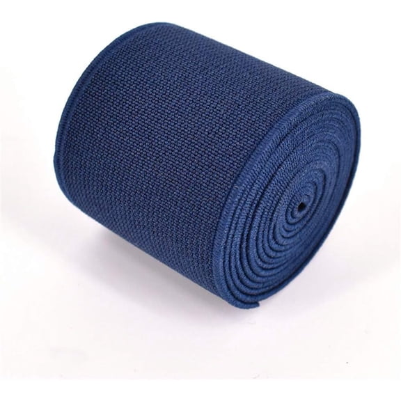 1 Roll Flat Elastic Cord 1.5-Inch Wide by 3-Yard Double-Side Twill Elastic Band