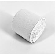 1 Roll Flat Elastic Cord 1.5-Inch Wide by 3-Yard Double-Side Twill Elastic Band