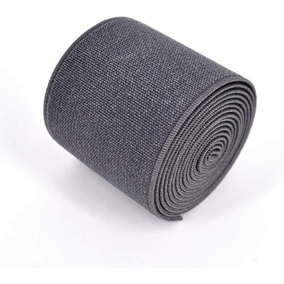 1 Roll Flat Elastic Cord 1.5-Inch Wide by 3-Yard Double-Side Twill Elastic Band
