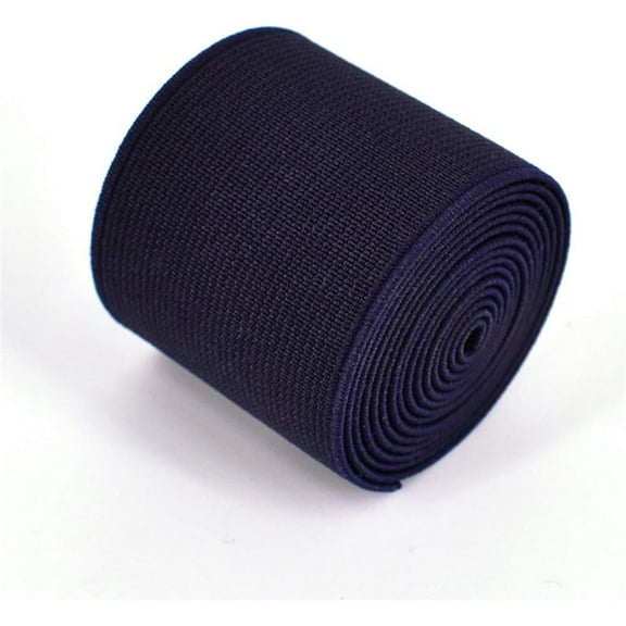 1 Roll Flat Elastic Cord 1.5-Inch Wide by 3-Yard Double-Side Twill Elastic Band