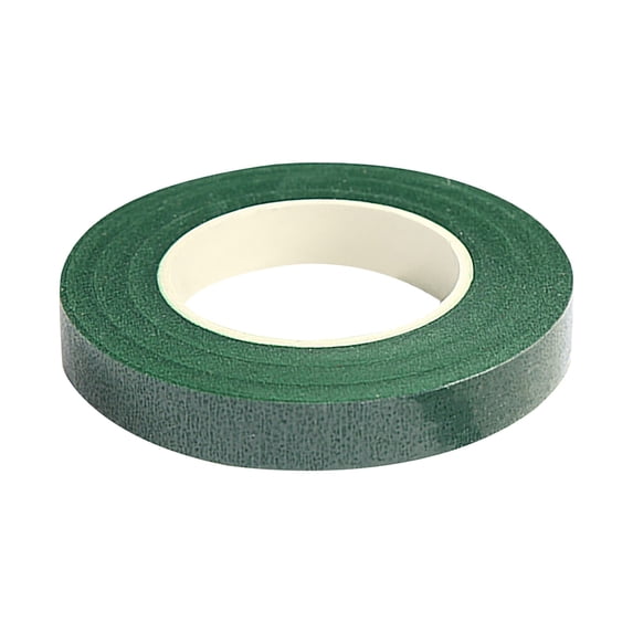 1 Roll Floral Tape, 0.39 Inch Wide Flower Tape, Green Floral Tape, Adhesive Florist Tape for Floral Crafts, Fresh Flower, Bouquet Floral Arranging Stem Wrapping, Wedding, 118.11 Inch