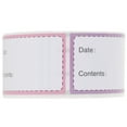 thumbnail image 1 of 1 Roll Freezer Labels Food Storage Stickers Refrigerator Freezer Paper Labels Food Labels(250 Labels Per Roll), 1 of 5