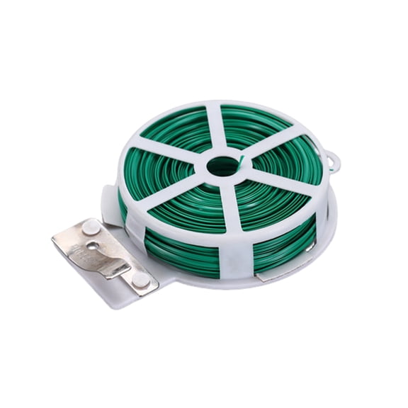 1 Roll Garden Twist Tie Plant Support Rope (20/30/50/100m) for Climbers - Secure Climbing Plants Fix Vines & Roses Flexible Durable Easy to Use - Gardeners Home Garden Outdoor Climbing Roses Vine Pla