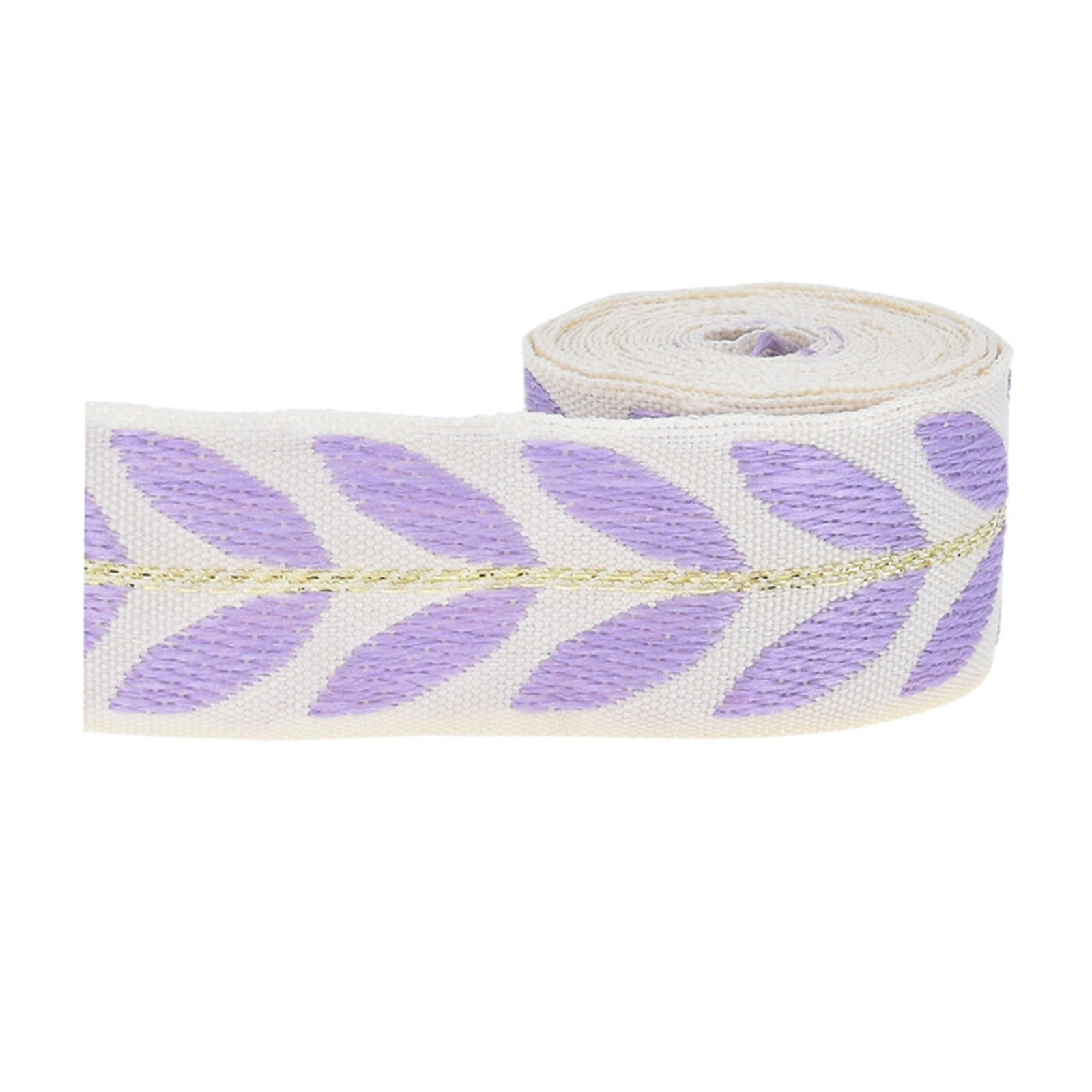 1 Roll Handmade Ribbon 2yards 1in Leaf Ribbon for Wedding Invitations ...